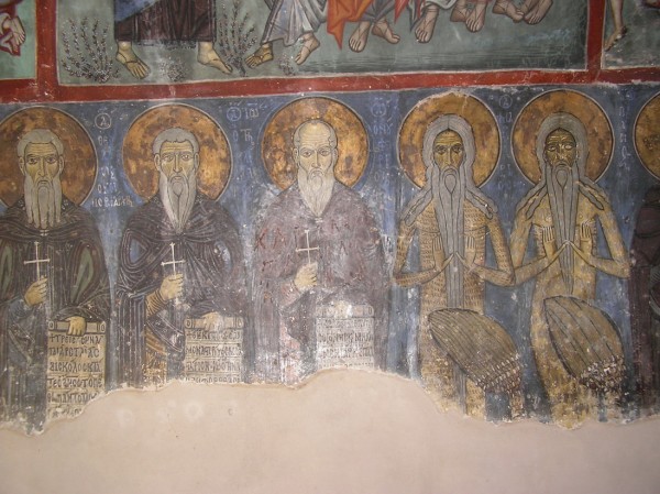 Sfinți cuvioși - peștera Sf. Neofit