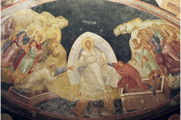 Învierea lui Hristos, Mănăstirea Chora (Constantinopol), sec. XIV
