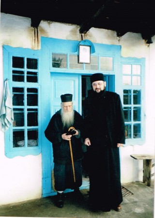 Cu bătrânul Dionisie la Colciu, martie 2003