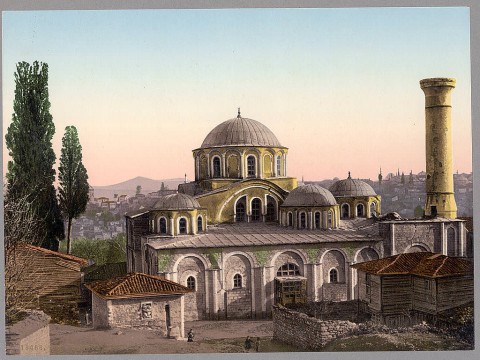 Mănăstirea Chora din Constantinopol (sec. XIV), un exemplu al măiestriei creatoare ortodoxe, în spiritul tradiţiei.